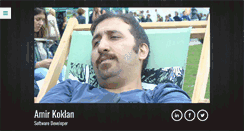 Desktop Screenshot of amirkoklan.com